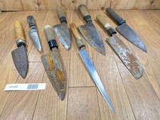 Couteau De Cuisine Japonais Vintage Endommagé BROKEN JAPAN HOCHO XA486