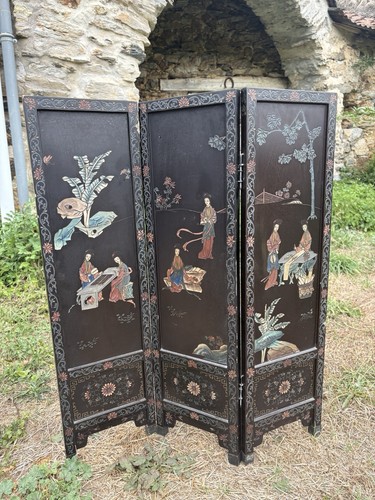 Parevent asie chine bois - parevent,