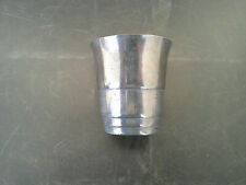 TIMBALE EN METAL ARGENTE