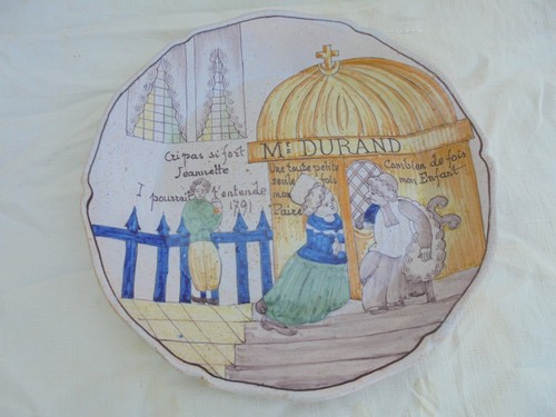 Nevers assiette patronymique - nevers,