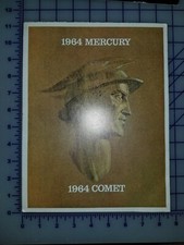 Dépliant brochure Mercury