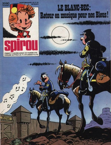 Spirou 2080 tuniques - spirou, n°