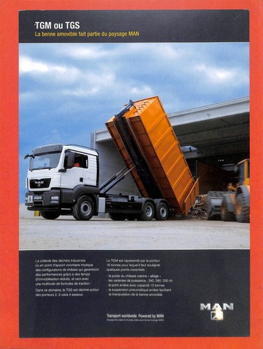 Man trucks tgm tgs benne - man,