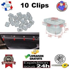 10  Clips Fixation Garniture