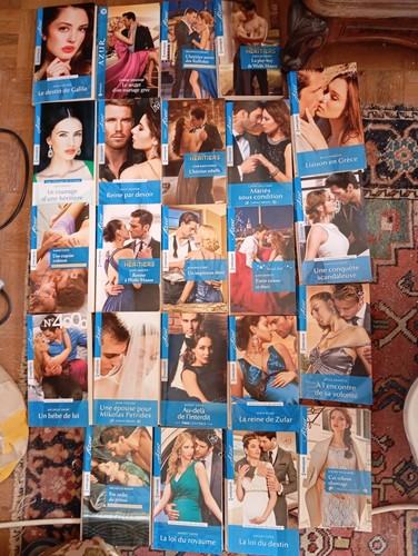 Lot harlequin azur anciens - harlequin,