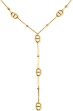 Collier Y Maille Marine Grain
