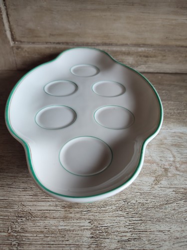 Plat escargots vintage - plat, sur