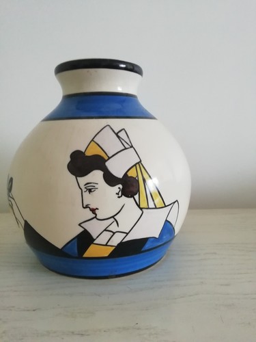 Vase boule quimper - vase, hb