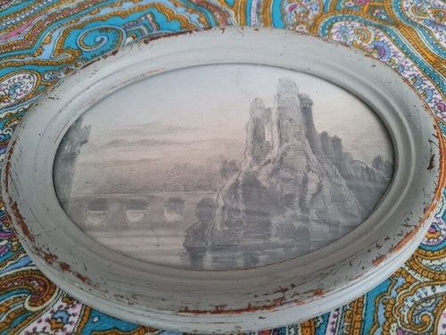 Ancien dessin crayon - ancien,