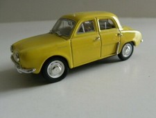  Miniature 1/43 RENAULT DAUPHINE jaune fonçée Norev sans boite