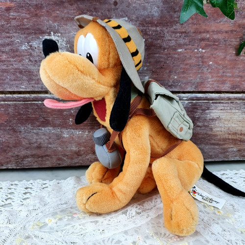 Doudou peluche chien pluto - peluche,