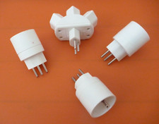 Multiprise électrique 3 prises suisses + 3 Adaptateurs, Swiss electrical outlet