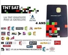 Carte TNT SAT  Neuve Valable