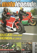 MOTO LEGENDE N°185 DUCATI 1000 MHR / HONDA VF 1000 R / KAWA 350 BIG HORN / COVEL