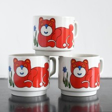 Tasses chat mugs Chat vintage Tognana fun cool cat 1970