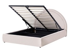 Lit avec Rangement en Tissu