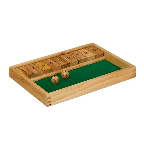 Shut the box jeu dés - the,