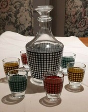 Vintage carafe à liqueur ,6