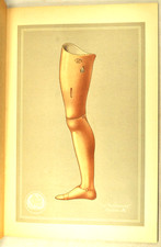 JAMBE ARTIFICIELLE LA FRANCAISE CLAVERIE PROTHESE MUTILES GUERRE GUEULES CASSEES