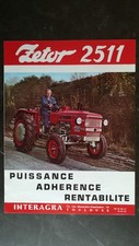 BROCHURE TRACTEUR  Zetor
