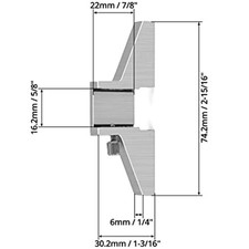 Base de profondeur d'étrier