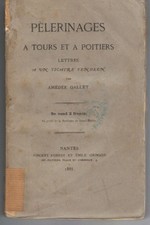 GALLET PELERINAGES A TOURS ET