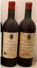 Vin Bordeaux Château ANDRON BLANQUET 1956 + 1957 Saint Estèphe wine wein winj