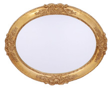 Miroir Mural Ovale Avec Cadre