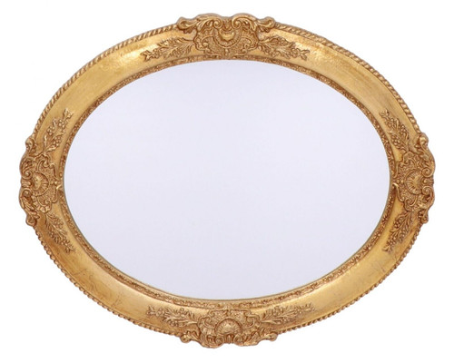 Miroir mural ovale - miroir, avec