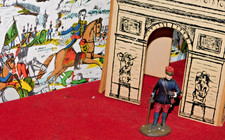 guerre mondiale WWI belle figurine plomb  "le general de division de 1914 "