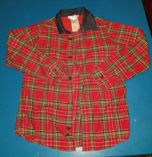 Jacadi Boys 5 6 Plaid ls Shirt