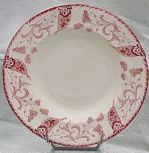 Assiette creuse 1900 faience - creuse,