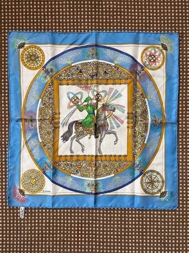 Auth hermes scarf silk - auth,