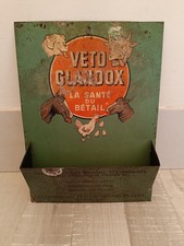 Ancienne Plaque En Tôle Range Courrier Véto Glandox