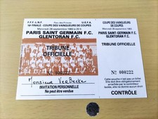 TICKET DE MATCH GLENTORAN FC -