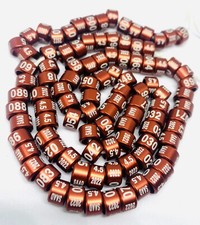 Bagues oiseaux en aluminium