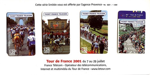 Tour france 2001 encart - de,