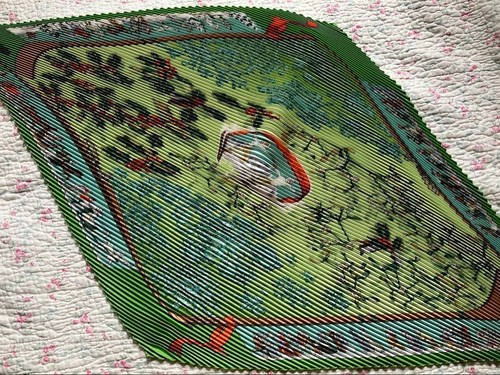 Hermes pleated scarf - pleated,