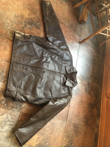Leather brown hard - leather, finish