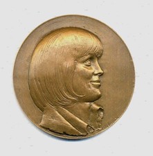 Médaille Alice Saunier – Seite – Ministre des Universités - Bronze Par Belmondo