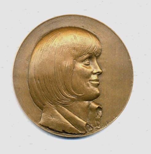 Médaille alice saunier - saunier, –