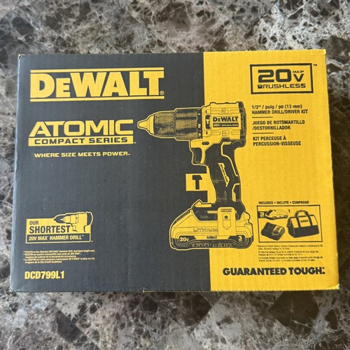 Dewalt atomic 20v max - 20v, 1/2”
