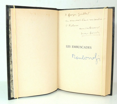 Envoi autographe roger - autographe, grenier