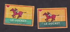 Ancienne étiquette Allumettes Algérie BN45221 Le Jockey Caussemille 