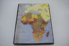 Puzzle D'art Edition Michele Wilson bois découpé main Afrique continent pays glo