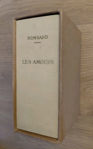 Ronsard les amours - les, amours.