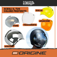 Visière Bubble A Bulle Casque 3 Boutons jet UNIVERSALE Clair Fumée Specchiat