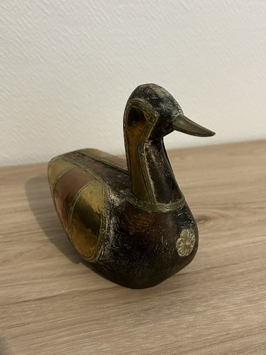 Canard bois cuivre et - en,