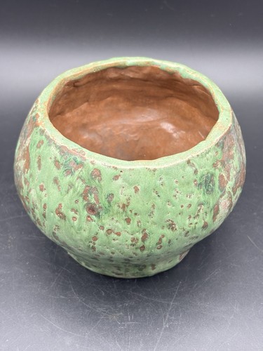 Ancien vase grès terre - vase, en