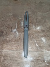 stylo plume UNIC FN  celluloïd Gris Années 50 60's plume or 18k 